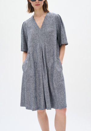 RIMONEIW SHORT - Freizeitkleid - marine blue melange