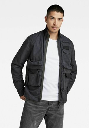 Summer jacket - dk black htr