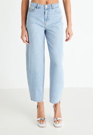 PCSISSELBARREL  - Relaxed fit jeans - medium blue denim