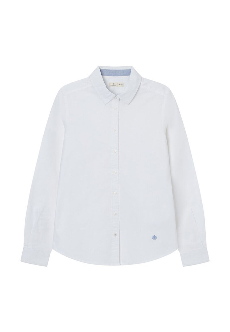 Springfield Hemdbluse - white/weiß - Zalando