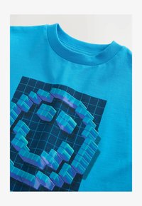 Niet geselecteerd, blue pixel smile