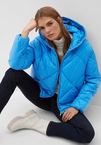 s.Oliver MIT MODISCHER STEPPUNG - Winterjacke - blue
