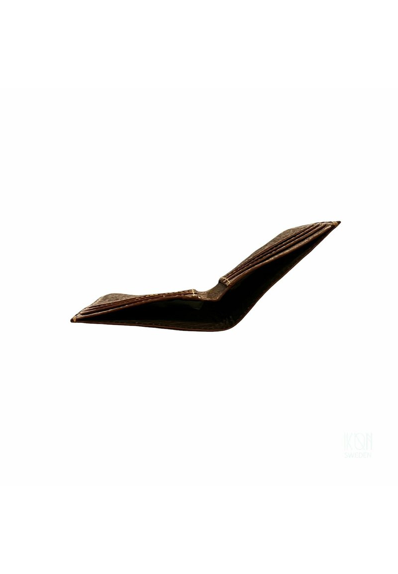 Herren Geldbörsen | IKON SWEDEN VEGAN COCONUT LEATHER WALLET Geldbörse cutch brown/braun - PY59212 Herren Geldbörsen | IKON SWEDEN VEGAN COCONUT LEATHER WALLET Geldbörse cutch brown/braun - PY59212