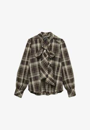 Vero Moda, SHIRT VMSANITA SHIRT - Chemisier - chocolate torte