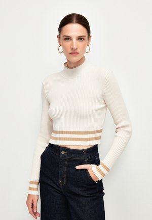 NECKBAND  - Pullover - vanilla