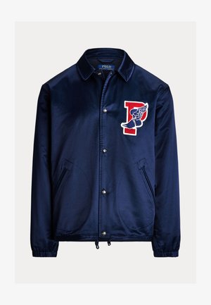 Polo Ralph Lauren P WING SATEEN COACH'S JACKET - Bomber tipa jaka - newport navy