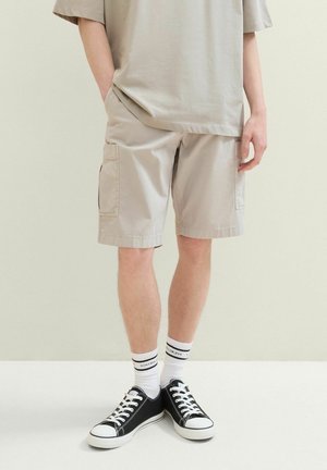 TOM TAILOR DENIM RELAXED  - Shorts - light dove grey
