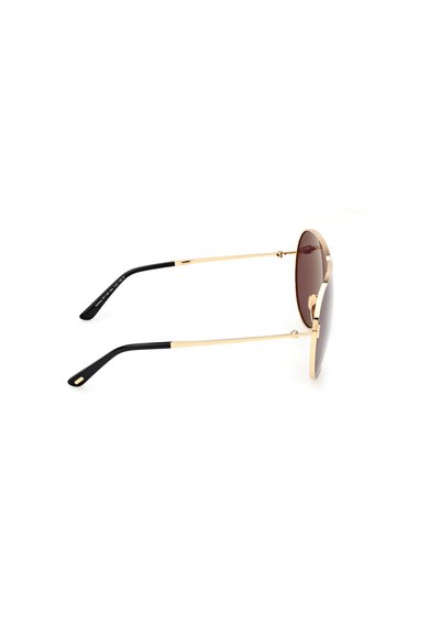 Tom Ford UNISEX - Aurinkolasit - gold smoke gray
