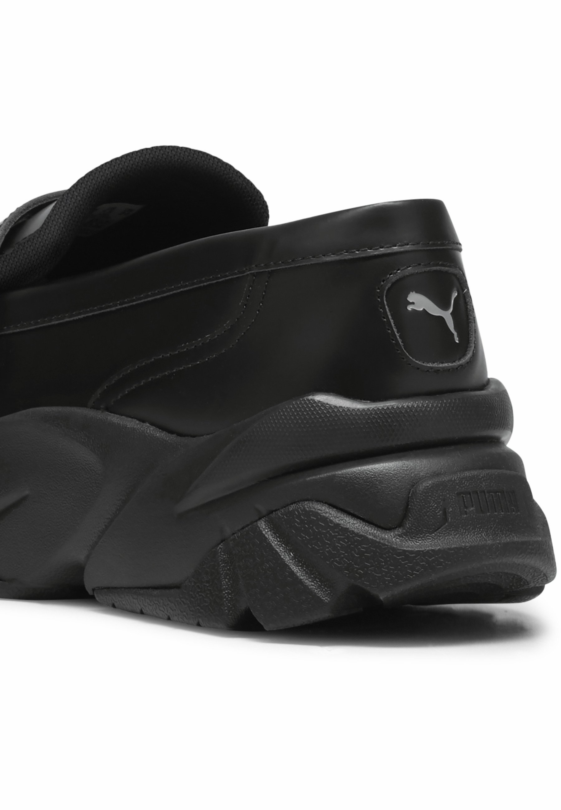 Puma LOAFYR - Półbuty wsuwane/czarny - Zalando.pl