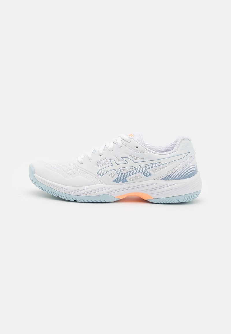 ASICS GEL-COURT HUNTER 3 - Sapatilhas de andebol - white/grey blue