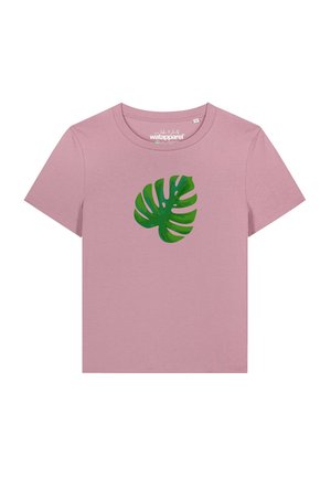watapparel, MONSTERA 2.0 - T-shirt imprimé - lilac dream