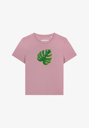 watapparel, MONSTERA 2.0 - T-shirt imprimé - lilac dream