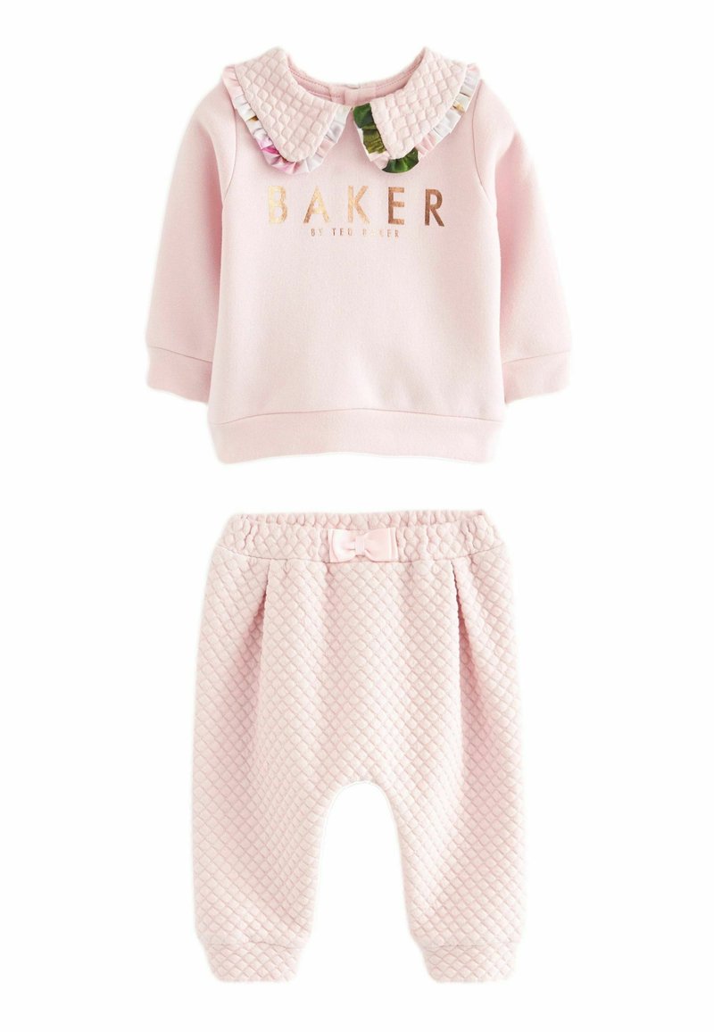 Baker by Ted Baker - QUILTED JOGGERS SET - REGULAR FIT - Kalhoty - pink, Zvětšit