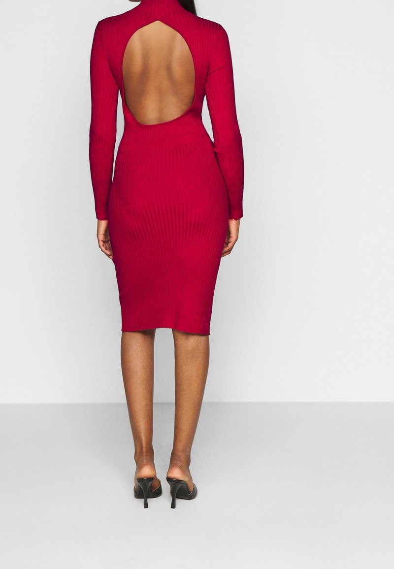 fashion union red dress Fashion Union Petite Jumper dress - red - (Pre-owned)