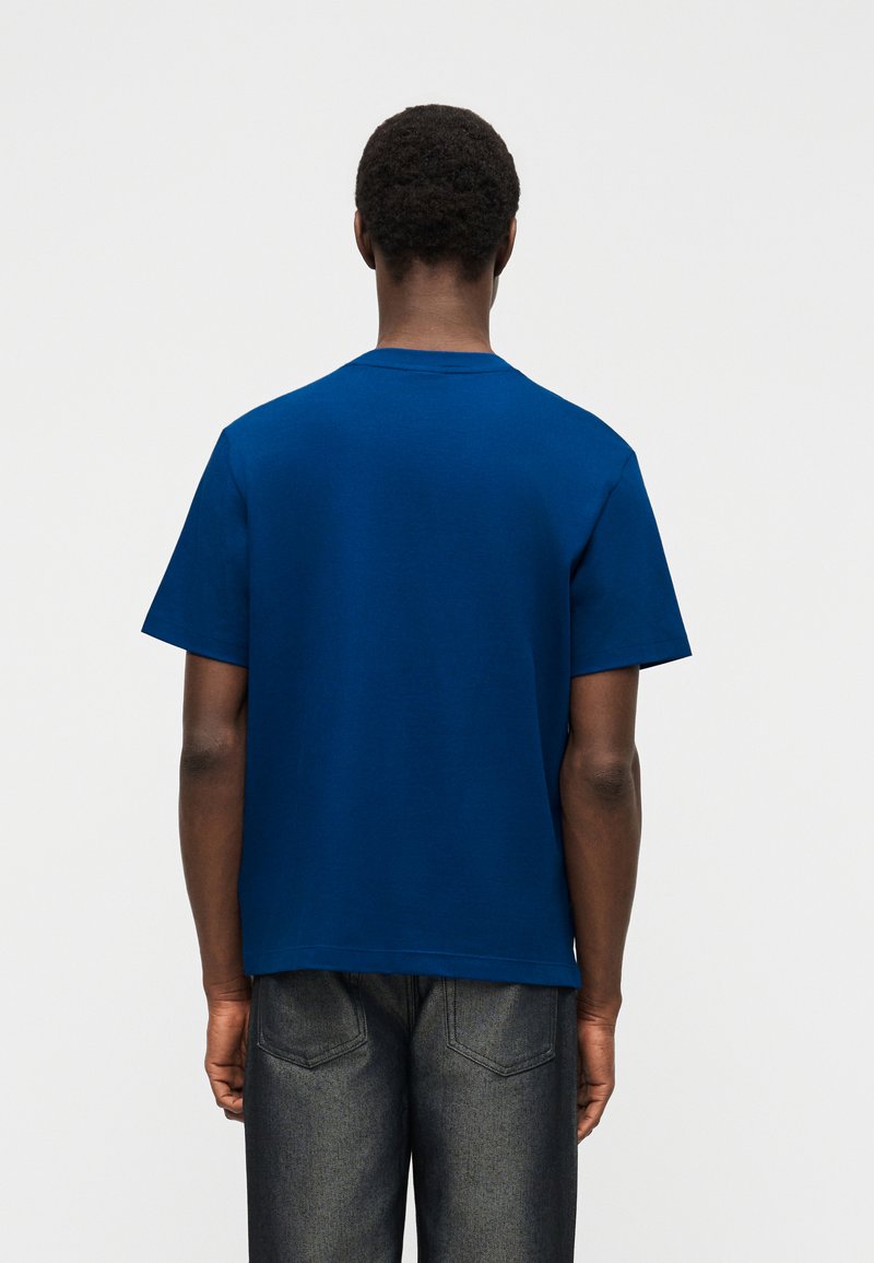 Calvin Klein STRETCH NANO TEE - Jednoduché tričko - blue majesty