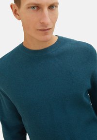 TOM TAILOR Strickpullover - dunkelgrün