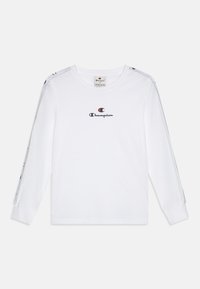 Champion RETRO SPORT CREWNECK LONG SLEEVE UNISEX - Μπλούζα με μακριά μανίκια - white