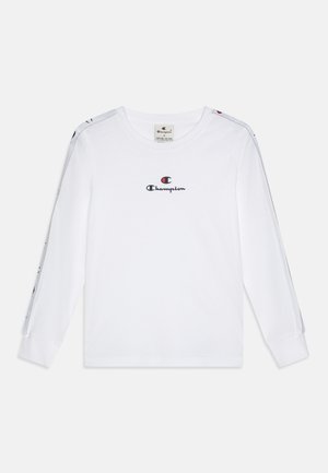 RETRO SPORT CREWNECK LONG SLEEVE UNISEX - Μπλούζα με μακριά μανίκια - white