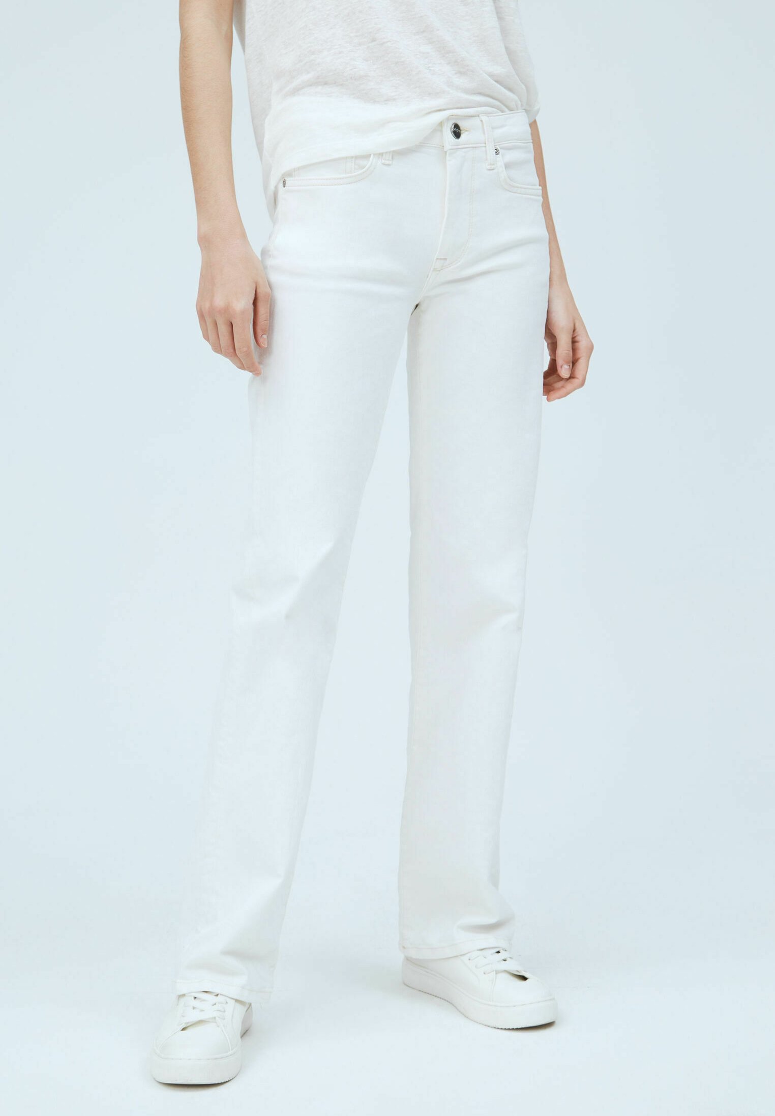 Pepe Jeans AUBREY - Slim fit jeans - denim/white - Zalando.de