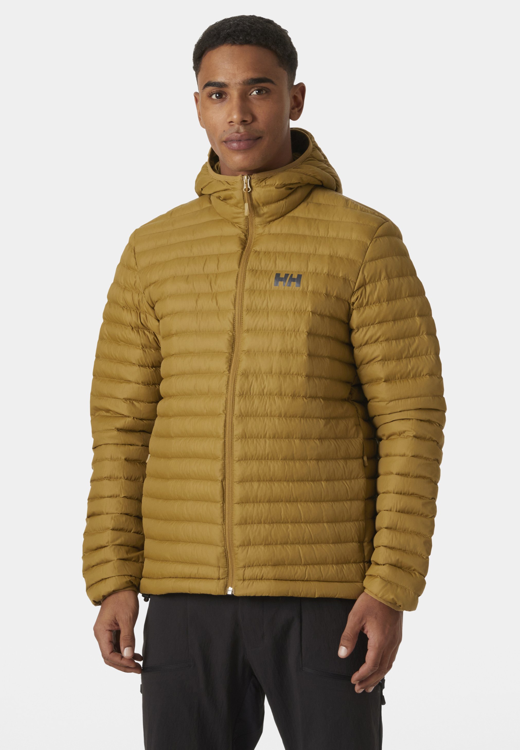 Helly Hansen SIRDAL HOODED INSULATOR - Ski jacket - lynx/brown