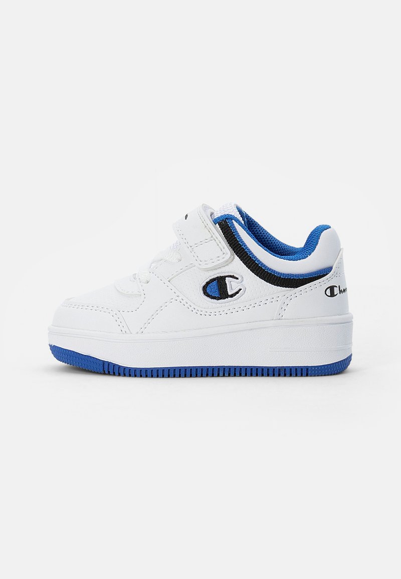 Kinder Wanderschuhe | Champion LOW CUT SHOE REBOUND LOW Basketballschuh white/black/blue/weiß - UN26942 Kinder Wanderschuhe | Champion LOW CUT SHOE REBOUND LOW Basketballschuh white/black/blue/weiß - UN26942