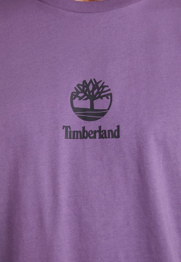 SMALL LOGO PRINT TEE LEMON PEPPER - Print T-shirt - vintage violet2