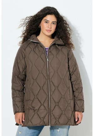 HYPRAR QUILTED WATER REPELLENT - Zimní kabát - nougat brown