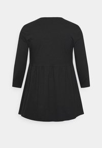 Even&Odd Curvy Camisola de manga comprida - black