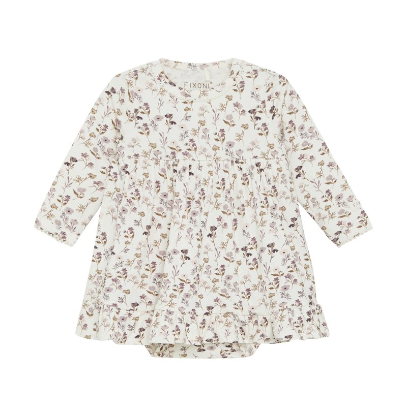 FIXONI LONG SLEEVES - Robe de jour - violet ice