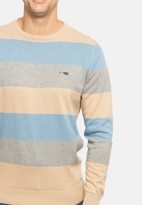 EMBLEMS PREGO - Jersey de punto - camel