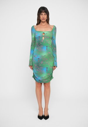 AMIRITA DRESS - Jerseyklänning - green