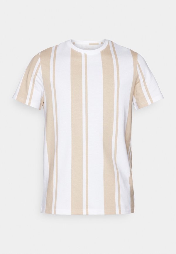 Print T-shirt - tan2