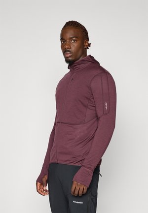 MEN BLEND REALFLEECE™ DESCENDER ZIP HOODIE - Training jacket - java