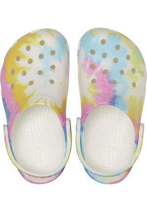 Clogs - white   multi