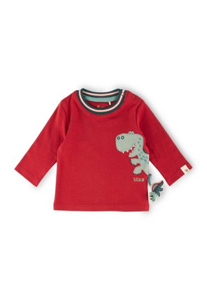 DINO WORLD - Long sleeved top - rot