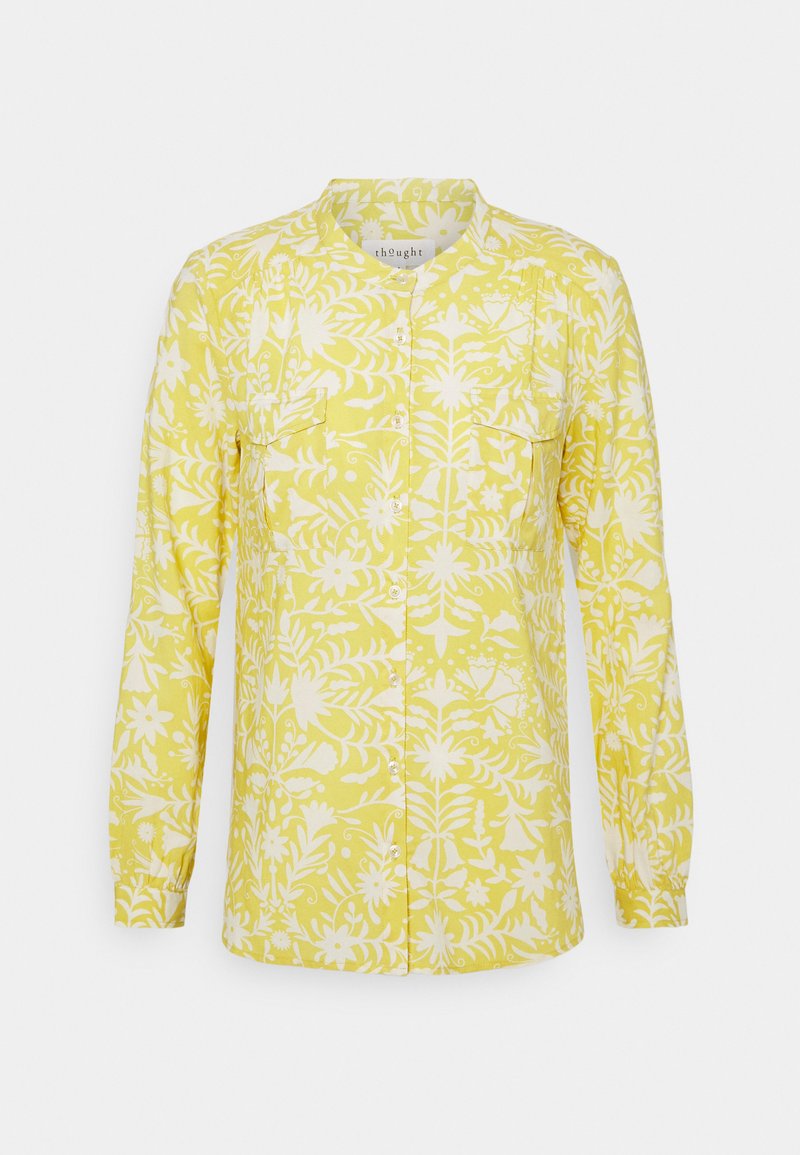 Thought - OTOMI BLOUSE - Blouse - lemon yellow