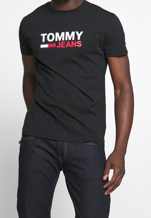 Print T-shirt - black