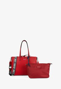 No seleccionado, rojo azul