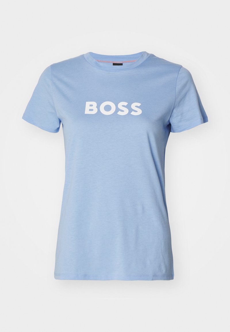 BOSS ELOGO - T-Shirt basic - bright blue/blau - Zalando.at