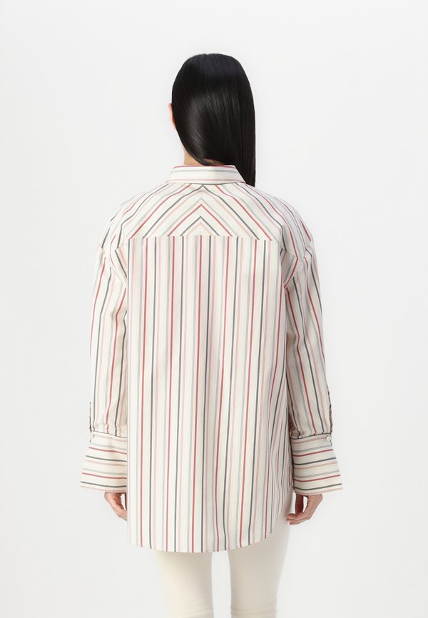 SLFDAN OVERSIZED STRIPED - Button-down blouse - birch4