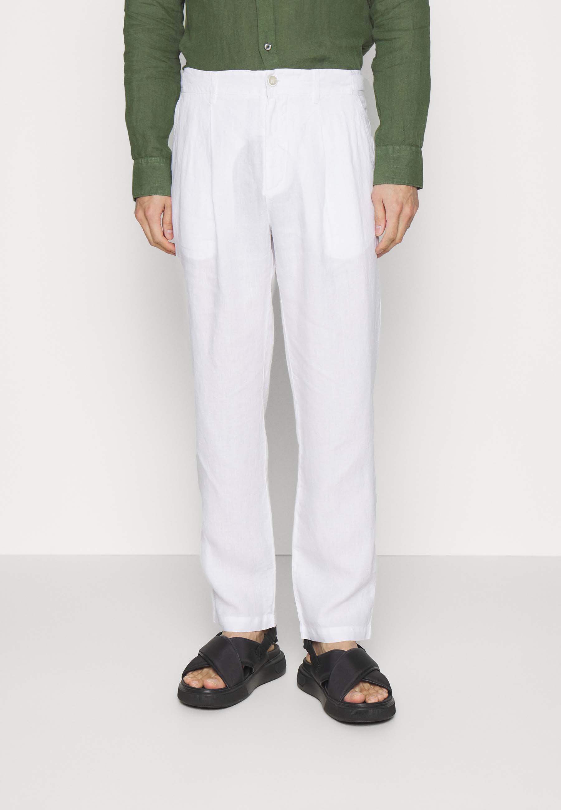 pantaloni lino uomo