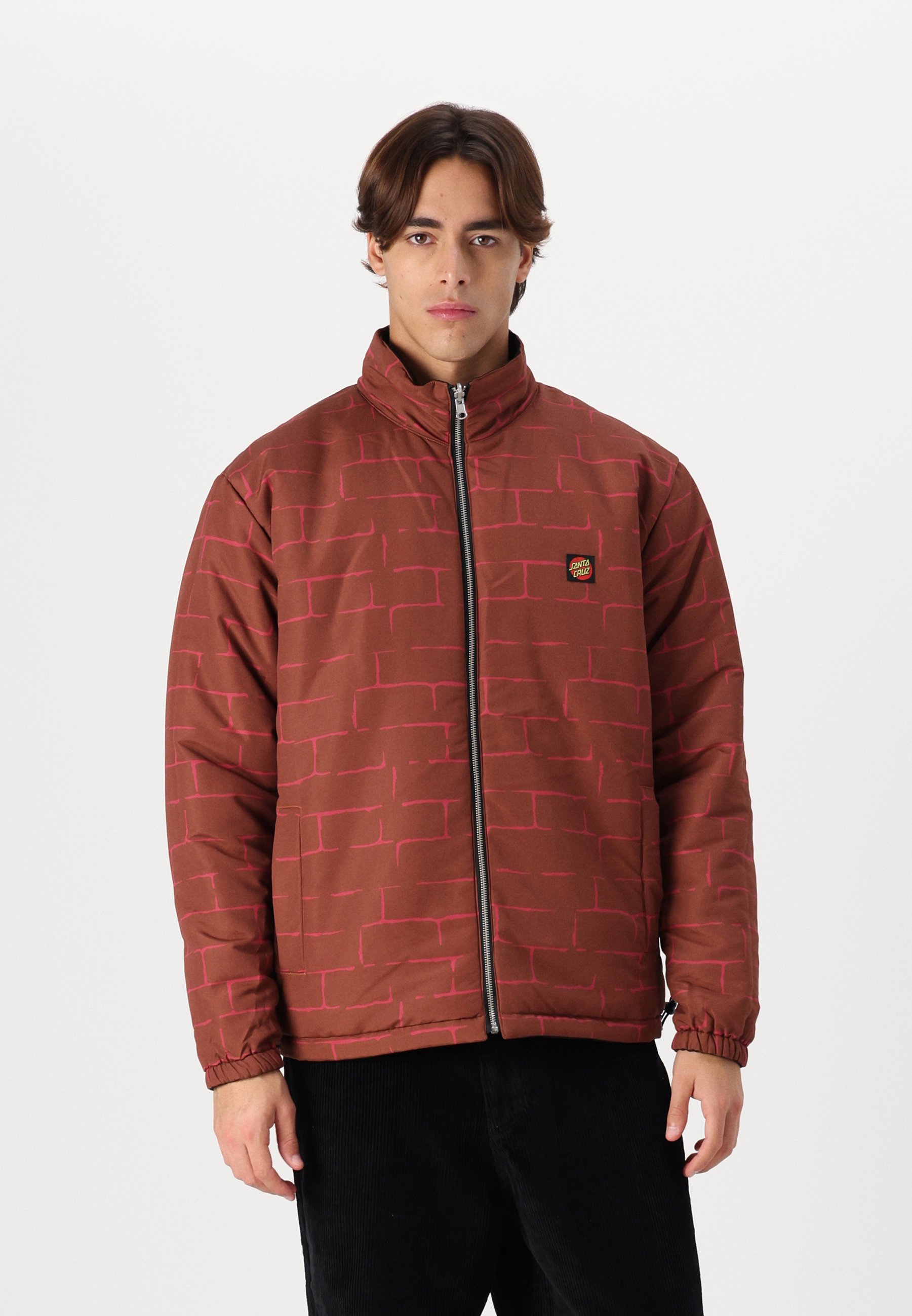 ジャケット・アウター Andrew driftwood reversible jacket sizeM Santa Cruz MIMIC REVERSIBLE JACKET UNISEX - Winter jacket - black