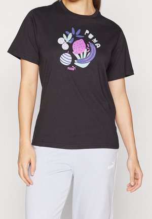 T-Shirt print - black