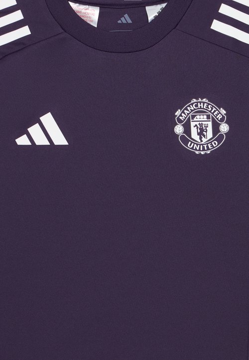 adidas MANCHESTER UNITED COMPETITION TRAINING KIDS UNISEX - Camiseta de fútbol - aurora plum/white/black — photo 4