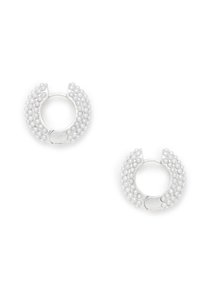 HUGGIE  - Oorbellen - open white