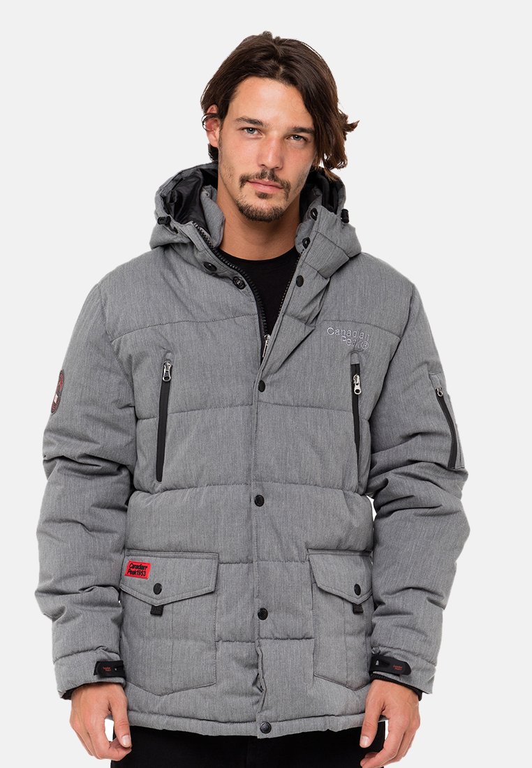 Canadian Peak Winterjas - d grey/grijs - Zalando.nl