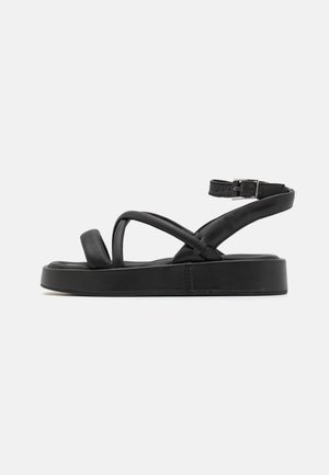 Clarks, Sandales à plateforme - black