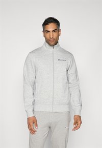 Champion ICONS CONTRAST FULL ZIP  - Majica s kapuljačom i patentnim zatvaračem - grey
