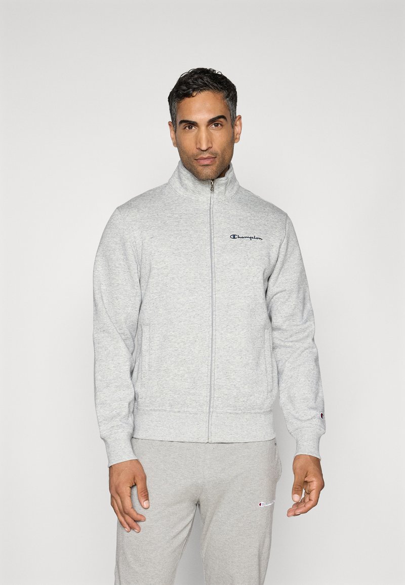 Champion ICONS CONTRAST FULL ZIP  - Majica s kapuljačom i patentnim zatvaračem - grey