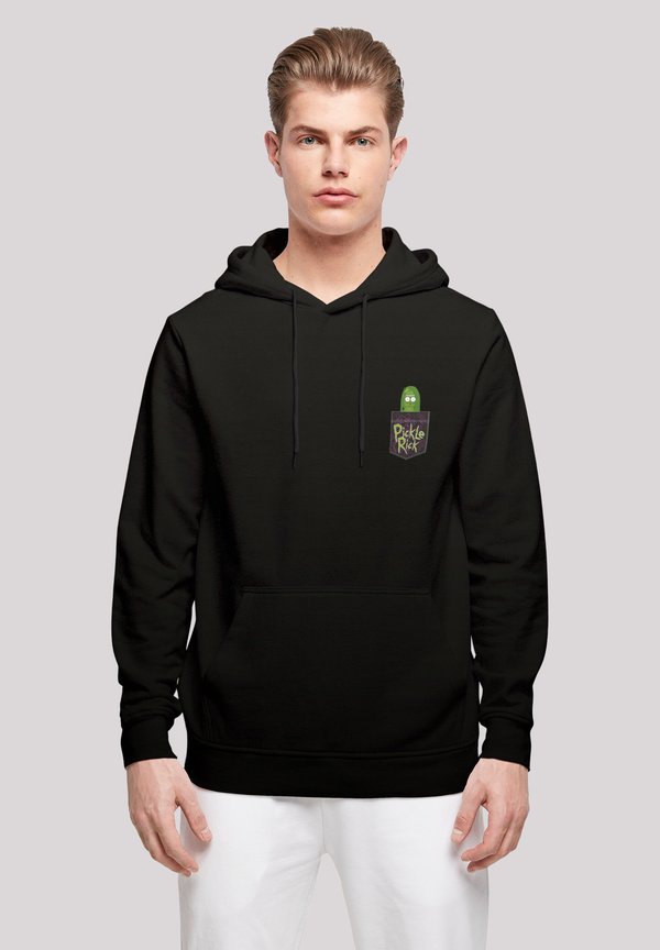 RICK UND MORTY PICKLE RICK BRUST DRUCK - Kapuzenpullover